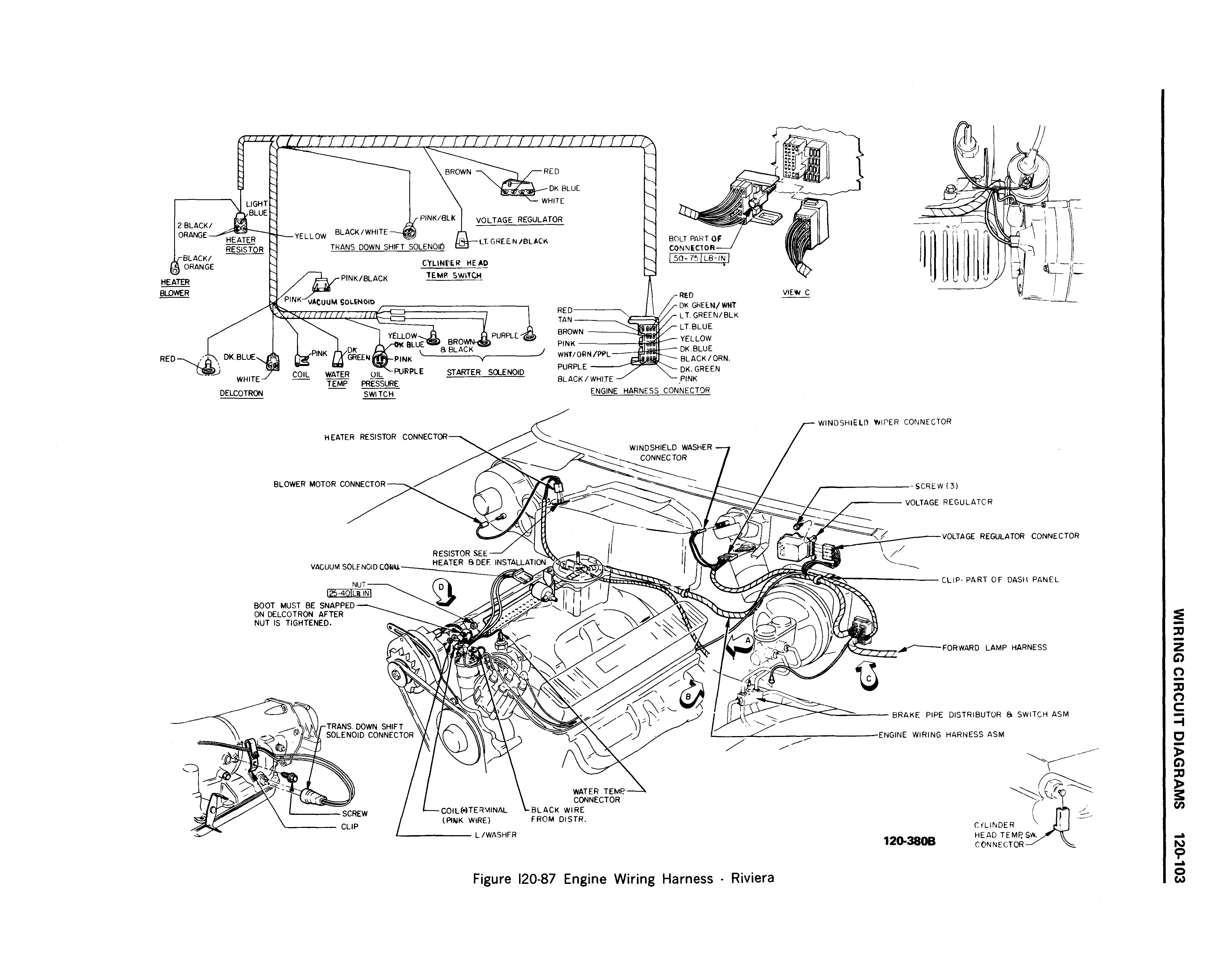 1970 Buick Shop Manual Chassis Electrical Page 104 Of 141